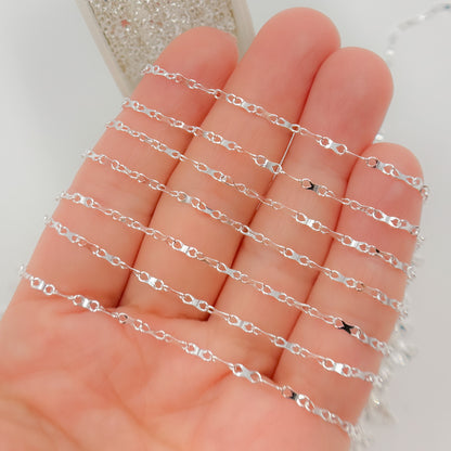 Sterling Silver Bold Infinity Link Chain
