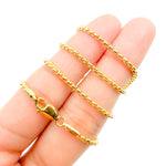 Load image into Gallery viewer, 100KV0934000. 14k Solid Yellow Gold Venetian Box Link Necklace