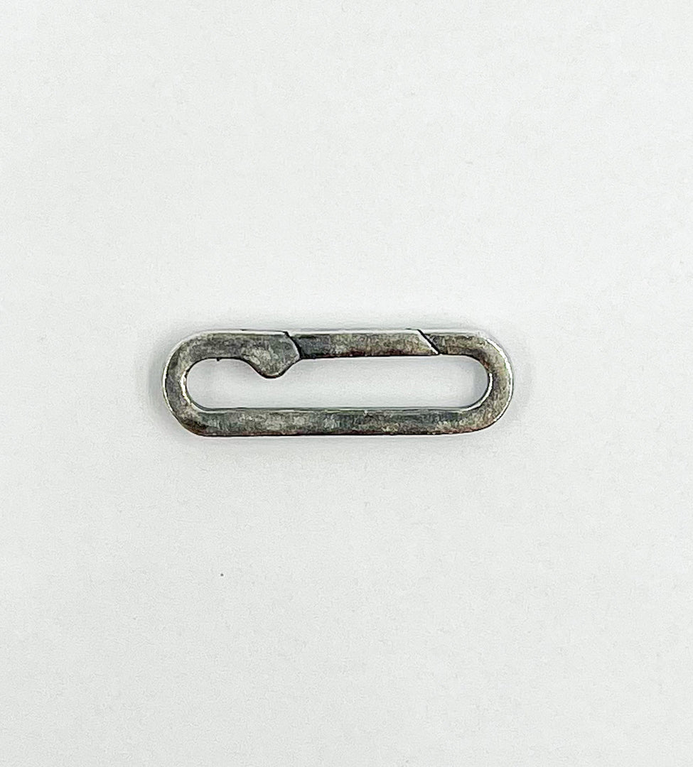 Oxidized 925 Sterling Silver Clasp. 1361OX