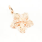 Load image into Gallery viewer, DC442. Diamond Sterling Silver Leaf Pendant
