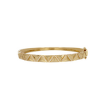 Load image into Gallery viewer, DBG00351. 14K Solid Gold Diamond Bangle