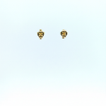 Load image into Gallery viewer, ER427136. 14k Solid Gold Diamond and Gemstone Cross Stud Earrings