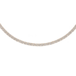 Load image into Gallery viewer, NFR71712. 14K Solid Gold Diamond Tennis Choker Necklace
