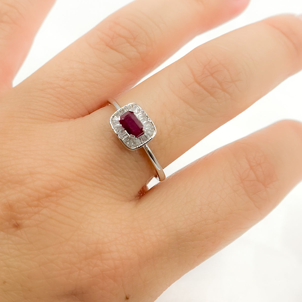Buy Now Solid Gold Diamond and Ruby Rings