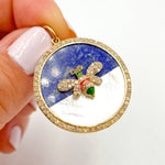 Load image into Gallery viewer, Shop Now 14K Gold Round Pendants