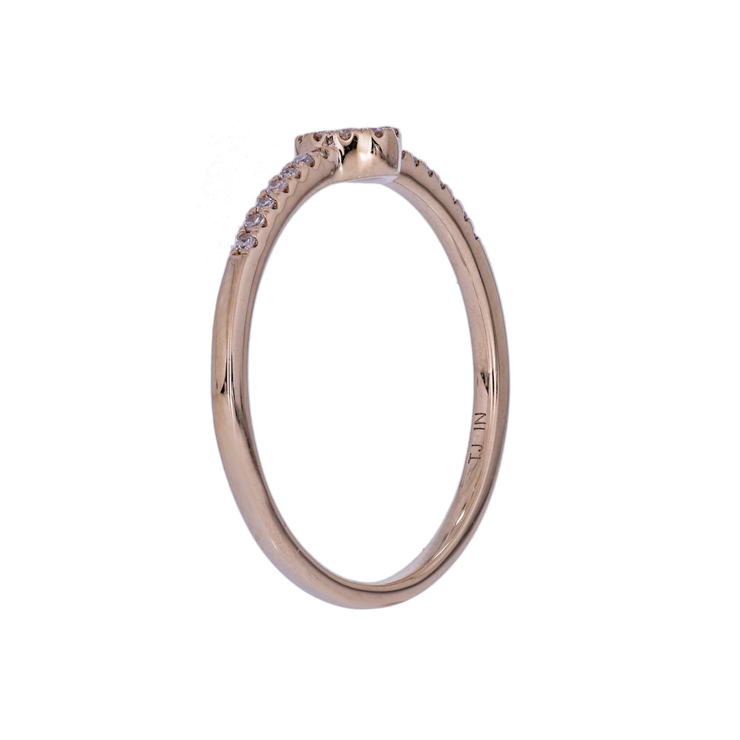 RFB19761. 14K Solid Gold Diamond Ring