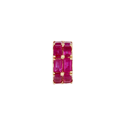 Baguette Shape Natural Gemstone Slider