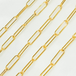Load image into Gallery viewer, 4001GF. 14k Gold Filled Smooth Paperclip Link Chain