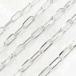 Load image into Gallery viewer, Y105DSS. Sterling Silver Paperclip Chain
