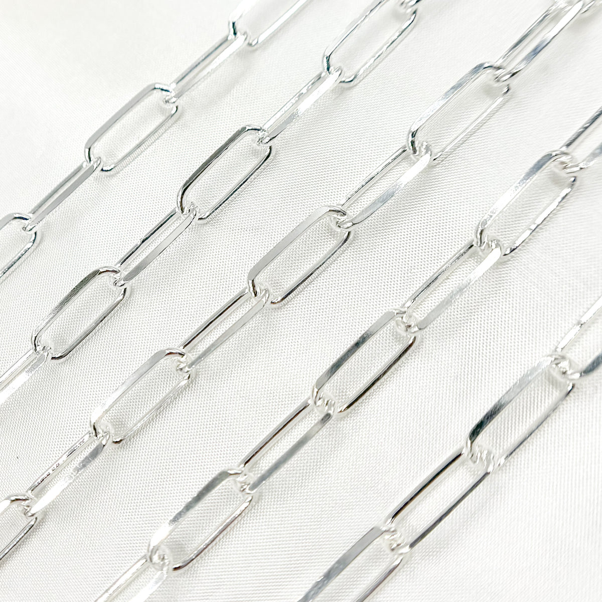 Silver Paperclip Chains