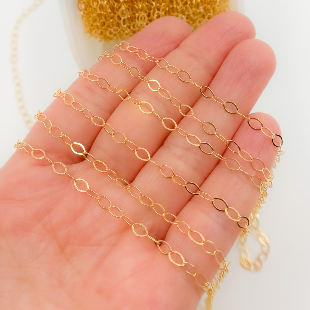 1091FGF. 14k Gold Filled Oval Link Chain