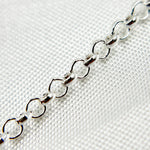 Load image into Gallery viewer, V108SS. Sterling Silver Rolo Link Chain
