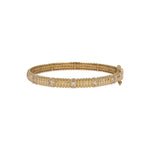 Load image into Gallery viewer, BNH68517. 14K Solid Yellow Gold Diamond Bangle