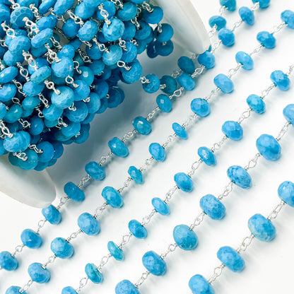 Shop Now Turquoise Sterling Silver Wire Chain