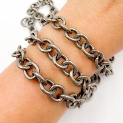 Sterling Silver Smooth Cable Chain
