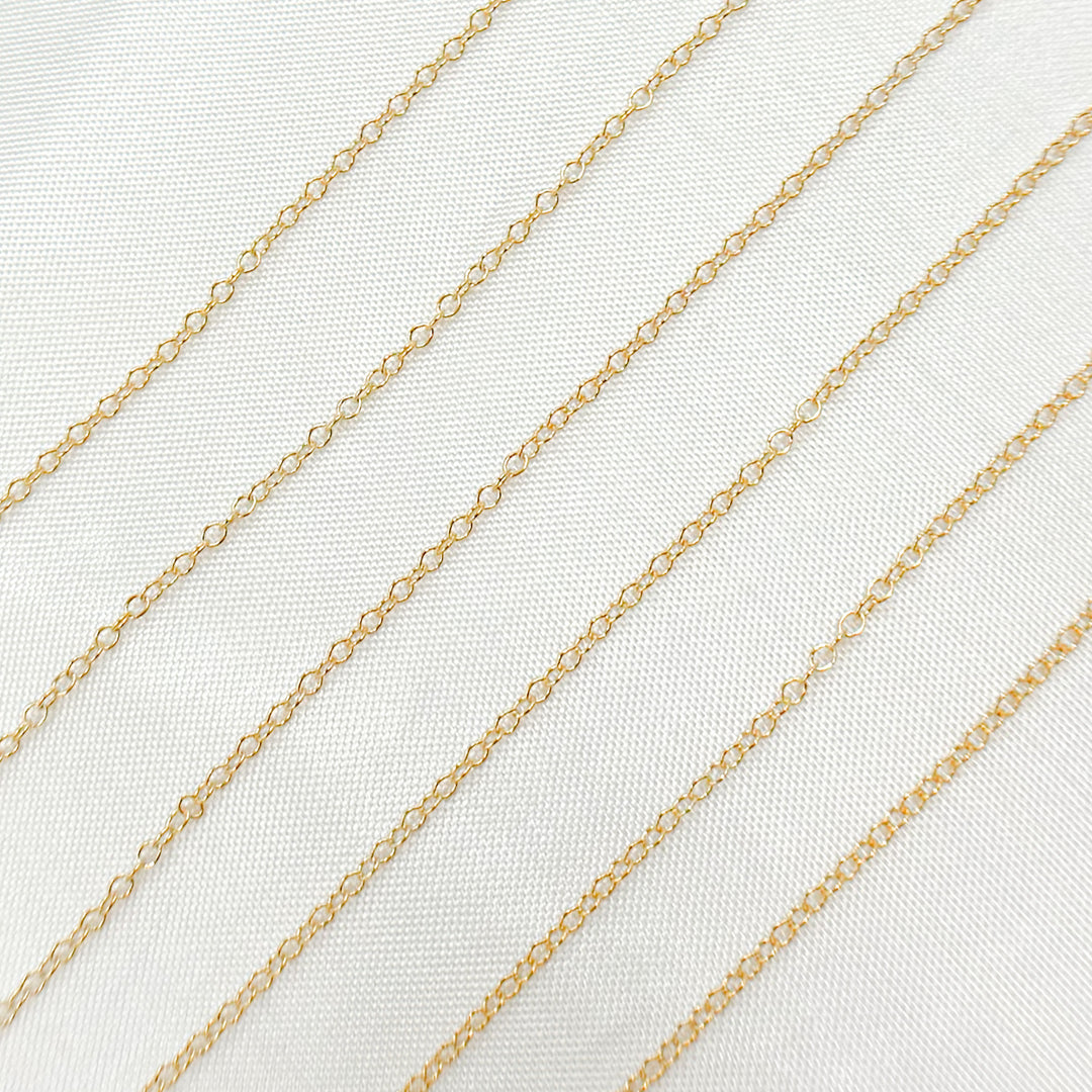 1025GF. 14K Gold-Filled Cable Chain