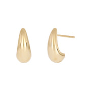 EFZ54123. 14K Solid Gold Fancy Stud Earrings