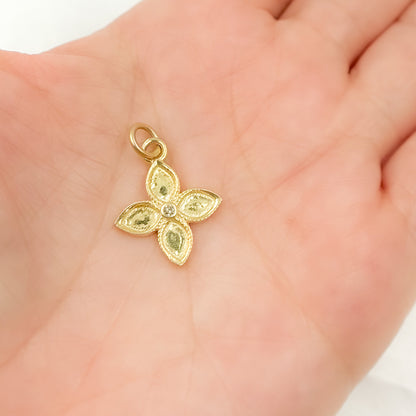 Shop Now Sterling Silver Flower Pendanto