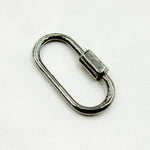 Load image into Gallery viewer, DC604. Sterling Silver Screw Oval Clasp
