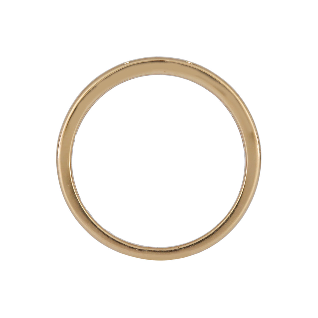 RAI02478. 14K Solid Gold Diamond Baguette Band Ring