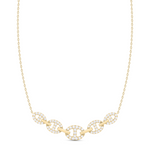 Load image into Gallery viewer, NT404258. 14K Solid Gold Diamond Fancy Necklace
