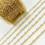 Load image into Gallery viewer, Gold Plated 925 Sterling Silver Smooth Marina Link Chains