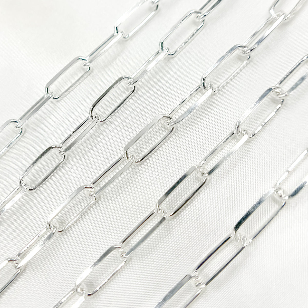 Sterling Silver Paperclip Chain