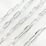 Load image into Gallery viewer, Y105DSS. Sterling Silver Paperclip Chain
