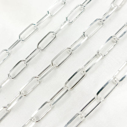 Sterling Silver Paperclip Chain