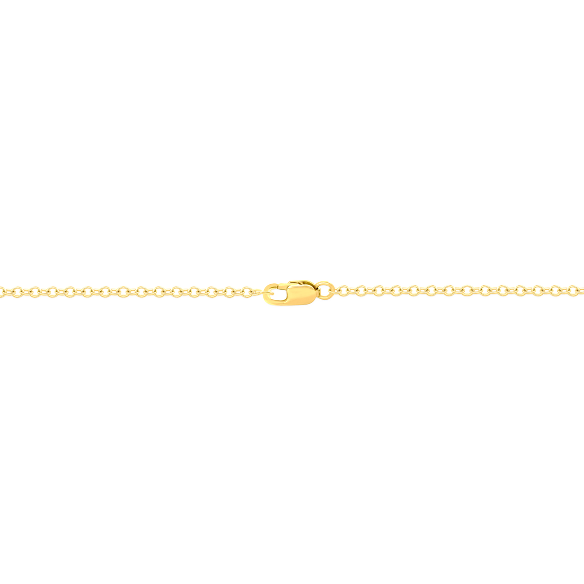 Gold Emerald Rectangle Necklace
