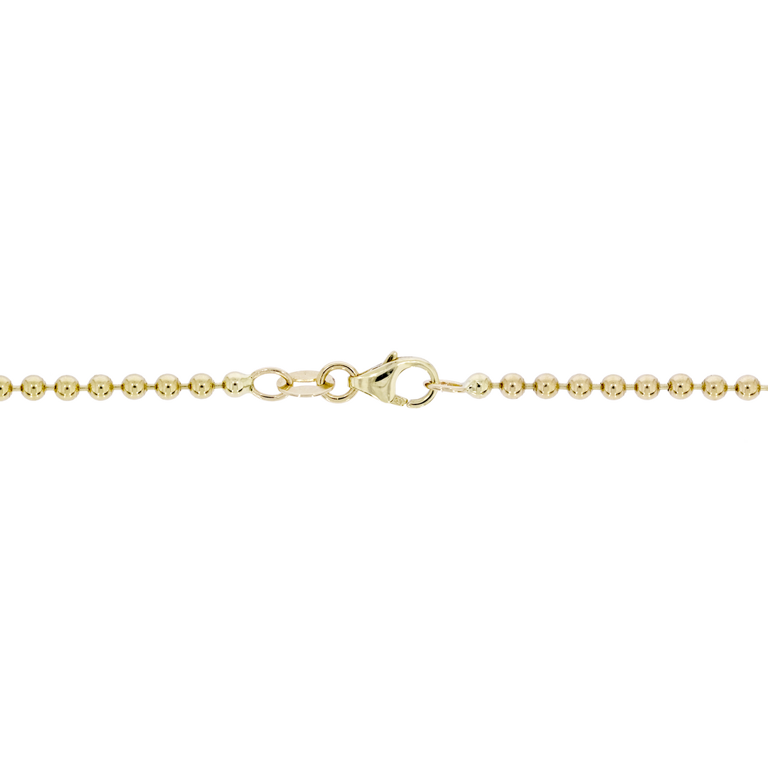 NFD71708. 14K Solid Gold Diamond Necklace