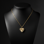 Load image into Gallery viewer, PHD38854. 14K Solid Gold Diamond Heart Shape Necklace