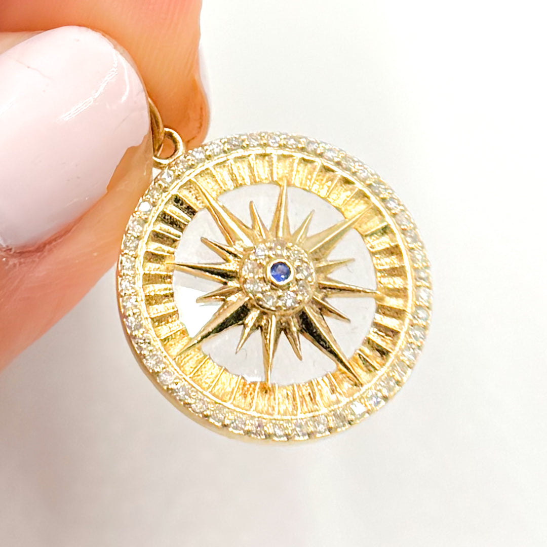 Shop Gold Compass Pendants