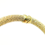Load image into Gallery viewer, 14K Gold Textured Bangle. Bangle9
