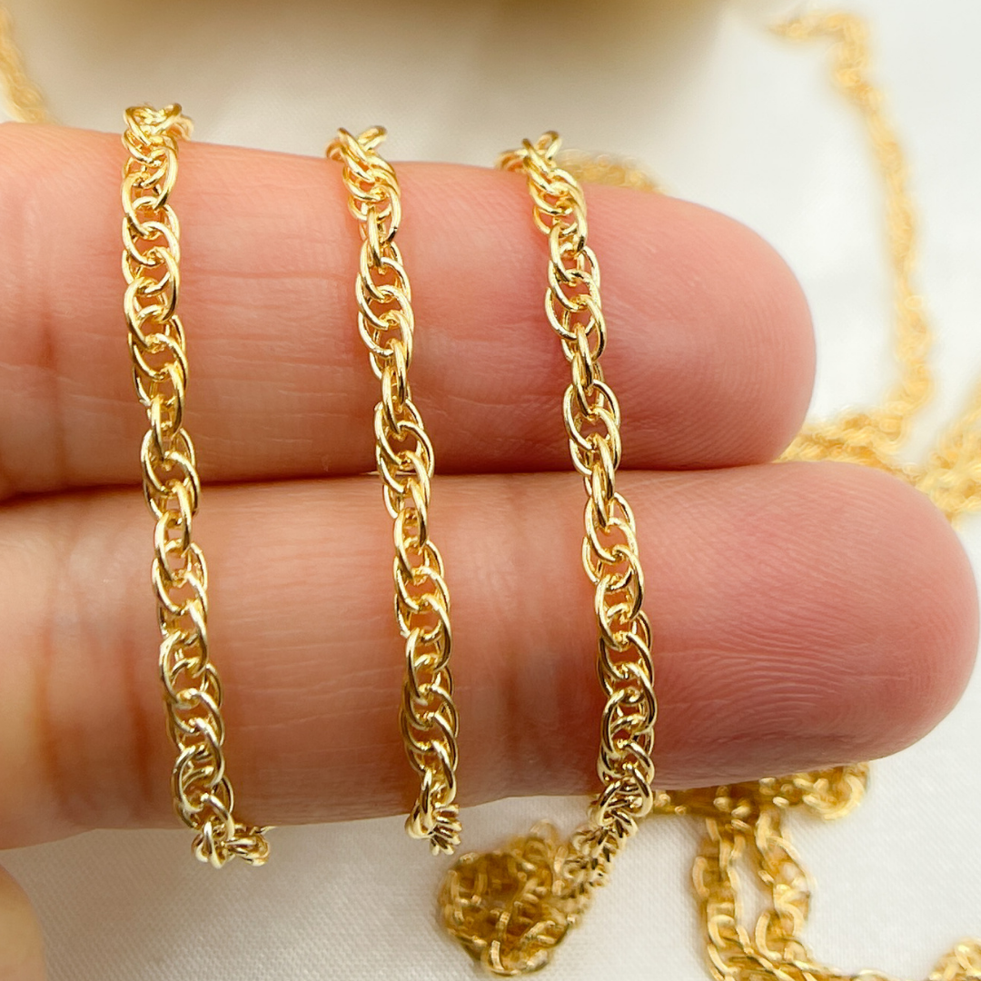 020RGF. 14k Gold Filled Rope Chain