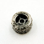 Load image into Gallery viewer, DC567. Diamond Sterling Silver Spacer Bead
