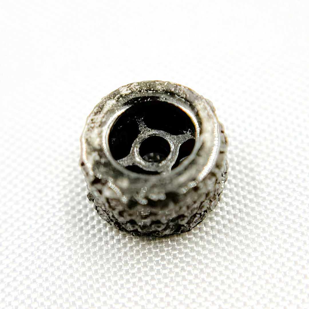 DC567. Diamond Sterling Silver Spacer Bead