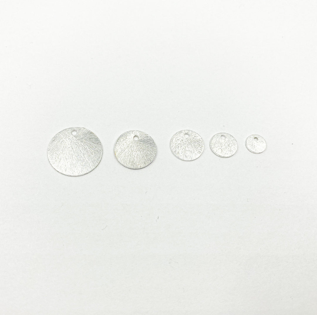 925 Sterling Silver Round Discs