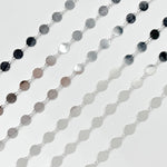 Load image into Gallery viewer, V65SS. Sterling Silver Disc Chain
