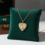 Load image into Gallery viewer, PHD38854. 14K Solid Gold Diamond Heart Shape Necklace