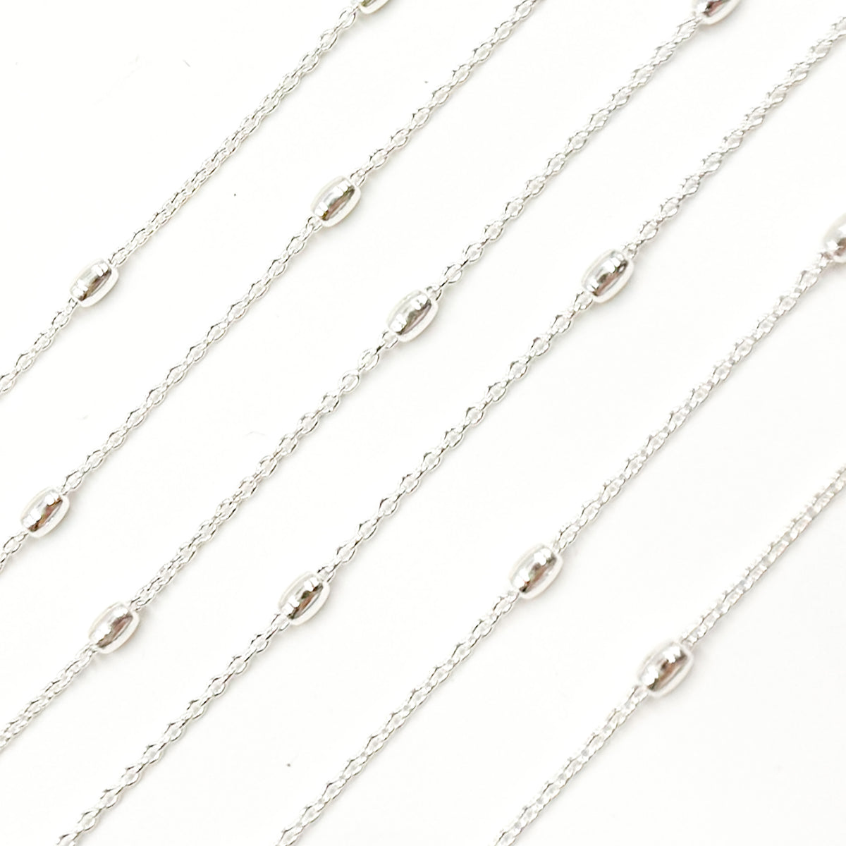 Sterling Silver Satellite Chain