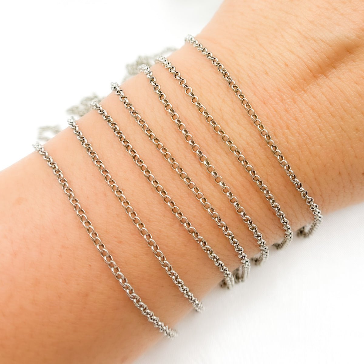 Sterling Silver Rolo Chain