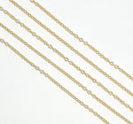 Load image into Gallery viewer, 14K Gold Filled Cable Round Link Chain. 2214GF
