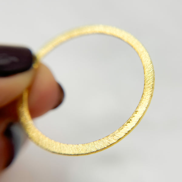 Gold Plated Sterling Silver Ring Connector