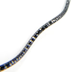 Load image into Gallery viewer, Rhodium Sterling Silver Snake Omega Necklace
