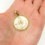 Load image into Gallery viewer, DP623A. Diamond Sterling Silver Zodiac Enamel Pendant
