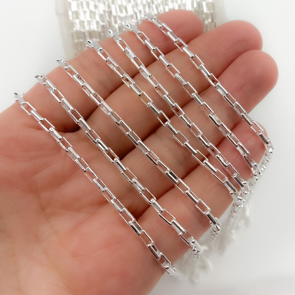 Y131SS. Sterling Silver Box Link Chain