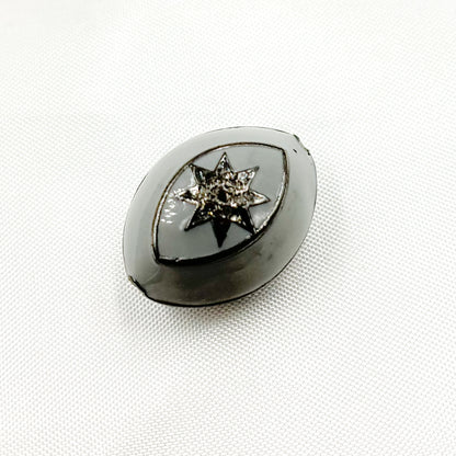 Buy Silver Marquise Star Enamel Bead