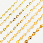 Load image into Gallery viewer, V65DCGF. 14K Gold Filled Diamond Cut Disc Chain