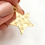 Load image into Gallery viewer, DP776. Diamond Sterling Silver Star Pendant
